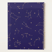 Celestial Gold Star Solareclipse Thema Planner (Achterkant)