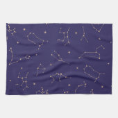 Celestial Gold Star Solareclipse Thema Theedoek (Horizontaal)