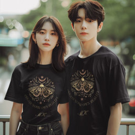 Celestial Golden Moth T-shirt