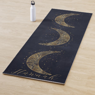 Celestial Gouden Maan Esthetisch Yogamat