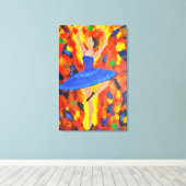 Celestial Grace Canvas Afdruk (Insitu (Houten vloer))