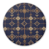 Celestial Grid keramische knop (Voorkant)