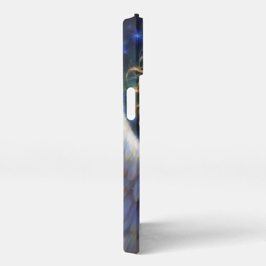 Celestial Guardian – Engel van de sterren iPhone Hoesje (Rechterkant)