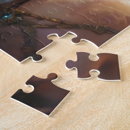 Celestial Guardian – Engel van de sterren Legpuzzel (Zijkant)