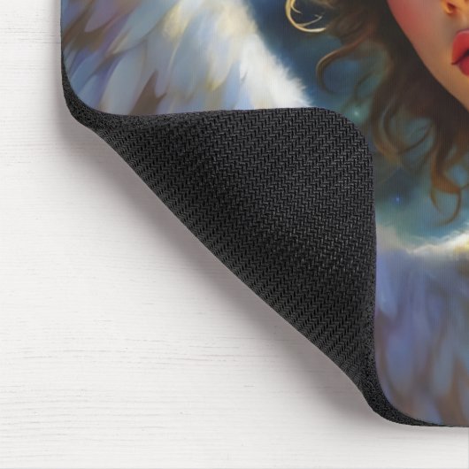 Celestial Guardian – Engel van de sterren Muismat (Hoek)