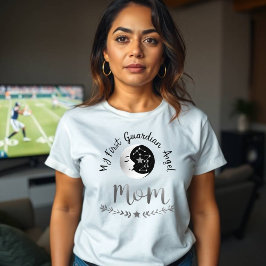 Celestial Guardian Mom | Maan en eerste reis kunst Tri-Blend Shirt