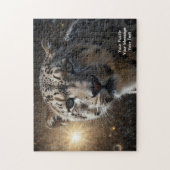 Celestial Guardian – Snow Leopard Legpuzzel (Verticaal)