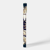 Celestial Half Sun & Moon Blue Yellow Case-Mate iPhone Case (Achterkant / Rechts)