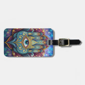 Celestial Hamsa Bagagelabel (Voorkant horizontaal)