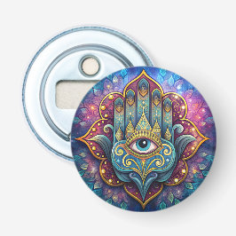 Celestial Hamsa Button Flesopener