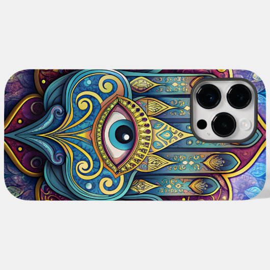 Celestial Hamsa  Case-Mate iPhone Case (Achterkant (horizontaal))