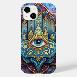 Celestial Hamsa Case-Mate iPhone 14 Hoesje