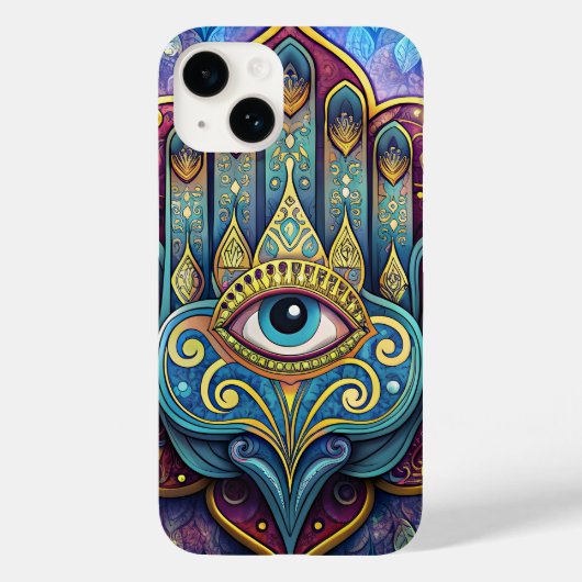 Celestial Hamsa Case-Mate iPhone Case (Achterkant)