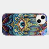 Celestial Hamsa Case-Mate iPhone Case (Achterkant (horizontaal))