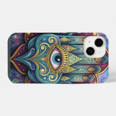 Celestial Hamsa iPhone Hoesje (Achterkant horizontaal)