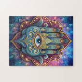 Celestial Hamsa Legpuzzel (Horizontaal)
