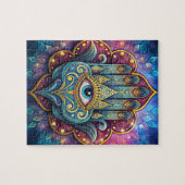 Celestial Hamsa Legpuzzel (Horizontaal)