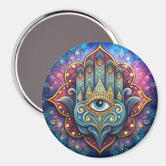 Celestial Hamsa  Magneet (Voorkant / Achterkant)