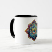 Celestial Hamsa Mok (Voorkant links)