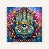 Celestial Hamsa  Notitieboek (Voorkant)