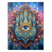 Celestial Hamsa  Notitieboek (Voorkant)
