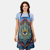 Celestial Hamsa  Schort (Gedragen)