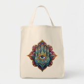 Celestial Hamsa  Tote Bag (Voorkant)