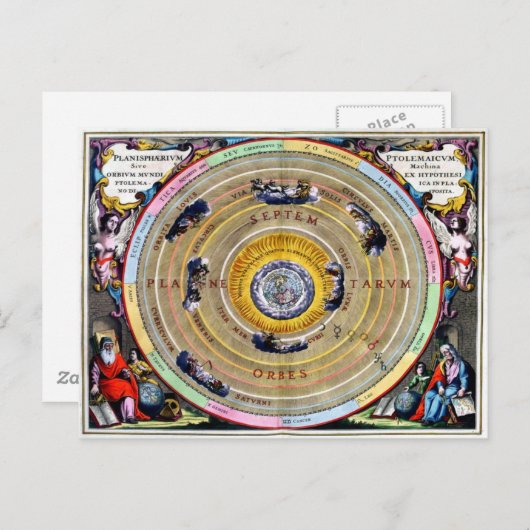 Celestial Harmonia Macrocosmica Briefkaart (Voorkant / Achterkant)