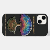 Celestial Harmony Tree | Cosmic Meditation Mandala Case-Mate iPhone Case (Achterkant (horizontaal))