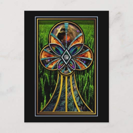 Celestial Harvest Briefkaart (Voorkant)