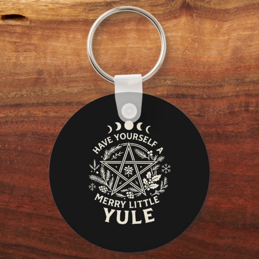 Celestial Have Yourself A Merry Little Solstice Yu Sleutelhanger (Voorkant)