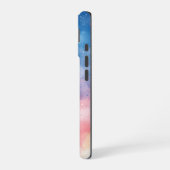 Celestial Haze – Levendige Waterverf telefoonhoes iPhone 16 Hoesje (Linkerkant)