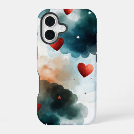 Celestial Heart Drift - Anime Esthetische Telefoon iPhone 16 Hoesje