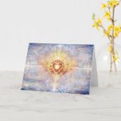 Celestial Heart Kaart (Gele Bloem)