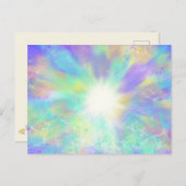 Celestial Heavens Christelijke profetische Abstrac Briefkaart (Voorkant / Achterkant)