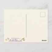 Celestial Heavens Christelijke profetische Abstrac Briefkaart (Achterkant)