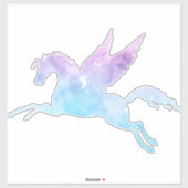 Celestial Holographic Rainbow Pegasus XL Vinyl Sticker (Vel)