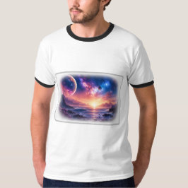 Celestial Horizon Galaxy Ringert-shirt T-shirt