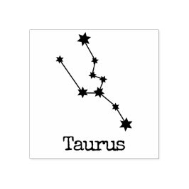 Celestial Horoscope Taurus Rubberstempel