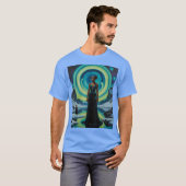 Celestial Ice Queen Portal Art Shirt (Voorkant volledig)