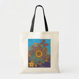 Celestial Indie Art Canvas tas