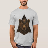 CELESTIAL INSTINCT – The Bear Who Holds the Stars T-shirt (Voorkant)