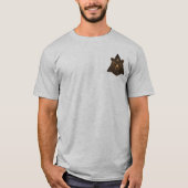 CELESTIAL INSTINCT – The Bear Who Holds the Stars T-shirt (Voorkant)