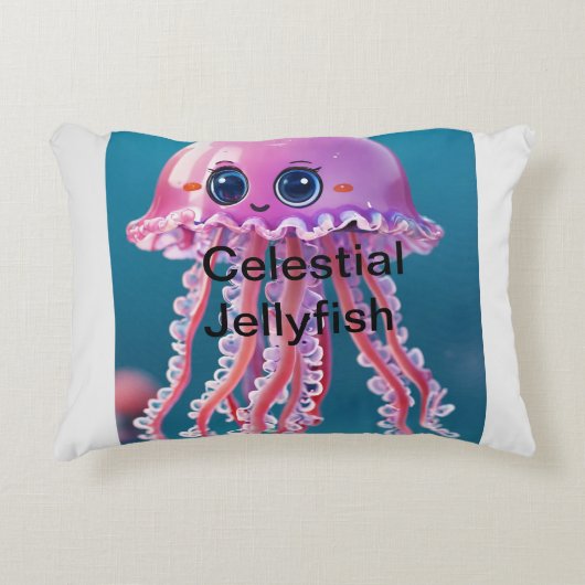 Celestial Jellyfish Accent Kussen (Voorkant)