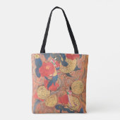 Celestial Journey in Gold and Camellia Tote Bag (Achterkant)