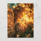 Celestial Joy Christmas Angel Briefkaart (Voorkant)