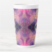 Celestial Kaleidoscopic Dreams Latte Mok (Voorkant)