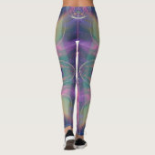 Celestial Kaleidoscopic Dreams Leggings (Achterkant)