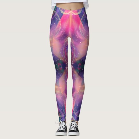 Celestial Kaleidoscopic Dreams Leggings (Voorkant)