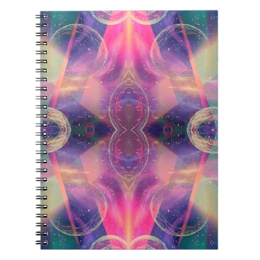 Celestial Kaleidoscopic Dreams Notitieboek (Voorkant)
